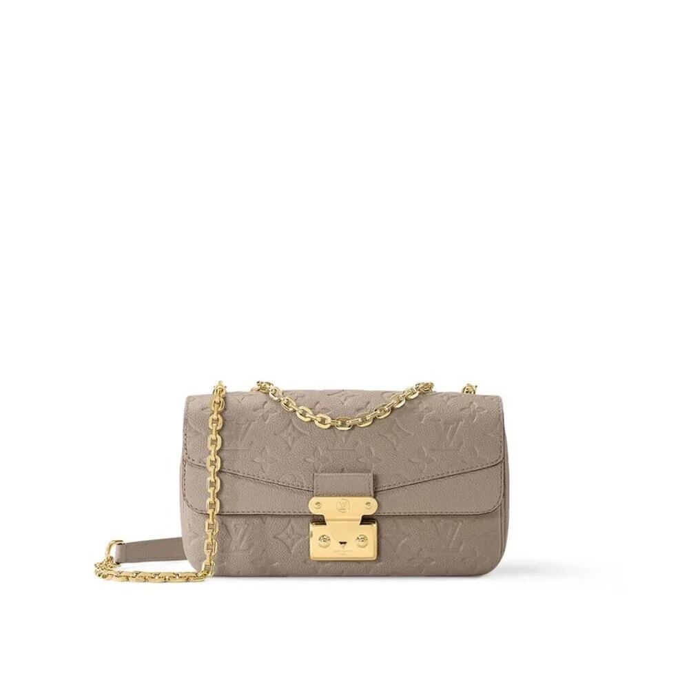 NEW Louis Vuitton M46199 Marceau Handbag in Turtledove